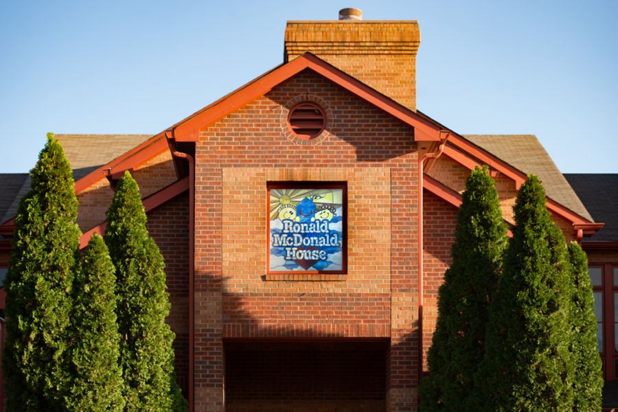 Exterior building of Ronald McDonald House