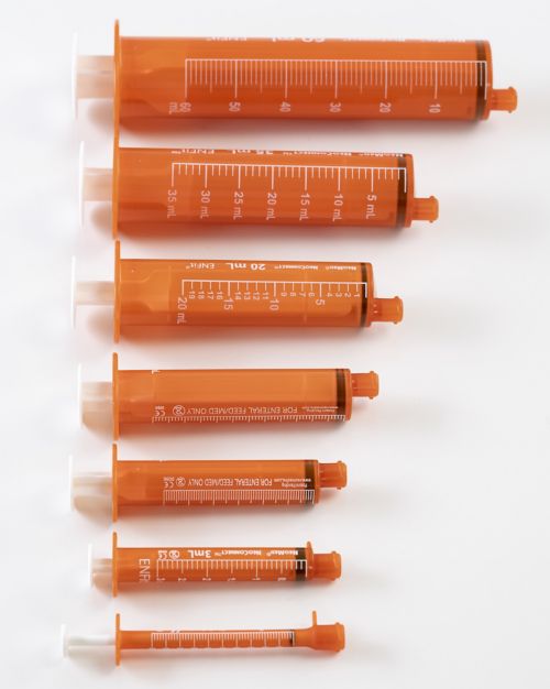 ENFit syringes