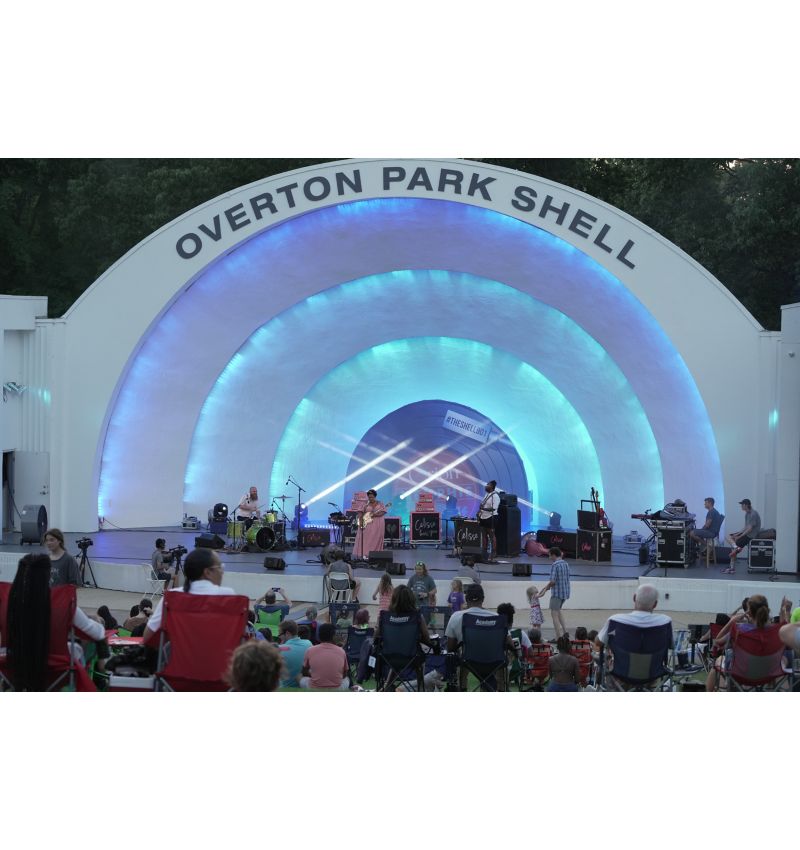 Image of Overton Park Shell during performance