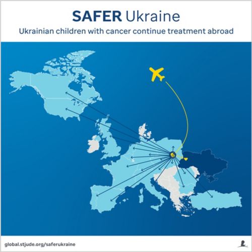 Safer Ukraine Ukrainian children with cancer continue treatment abroad