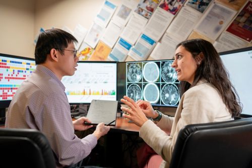 Jason Chiang and Dana Tlais