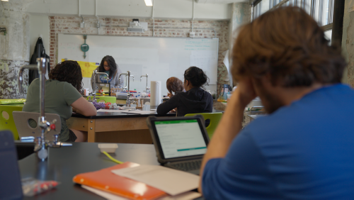 students in classroom