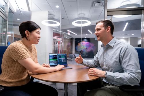 Wenjie Qi, PhD, and Jason Myers