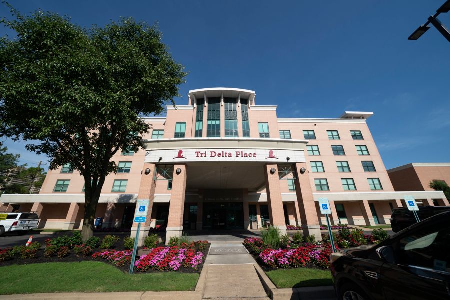 Exterior building of Tri Delta Place