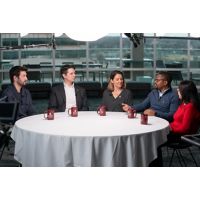 People sitting around a table