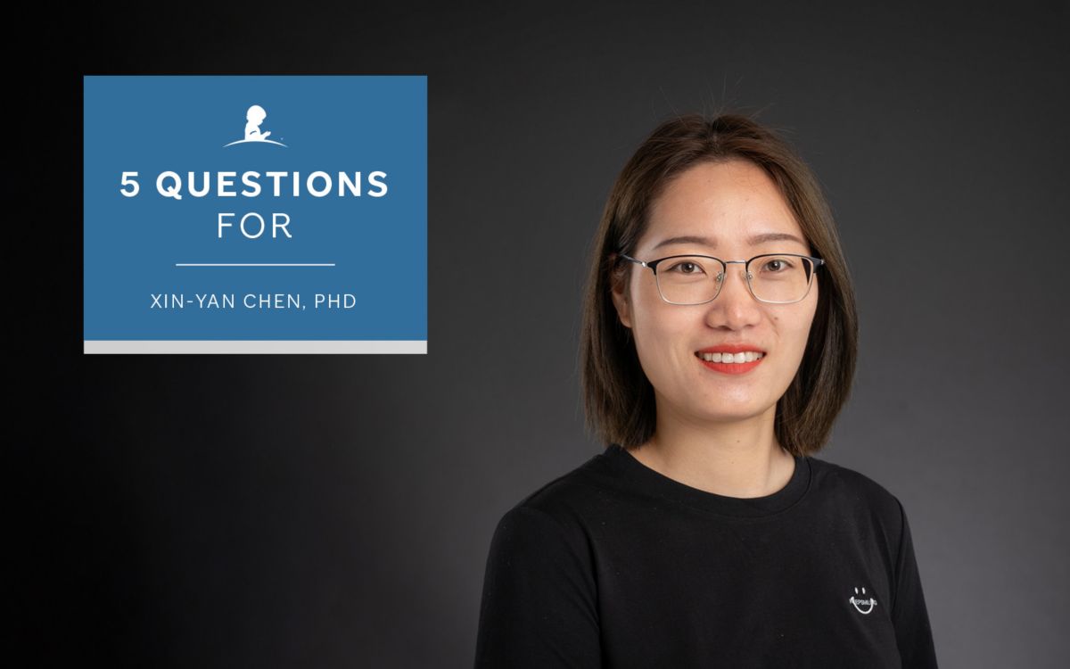 5 Questions for Xin-yan Chen, PhD | St. Jude Research