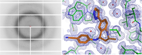 diffraction patterns obtained by xray crystallography