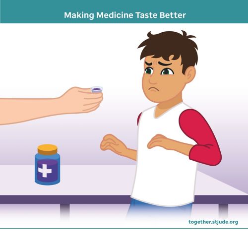 Making medicine taste better