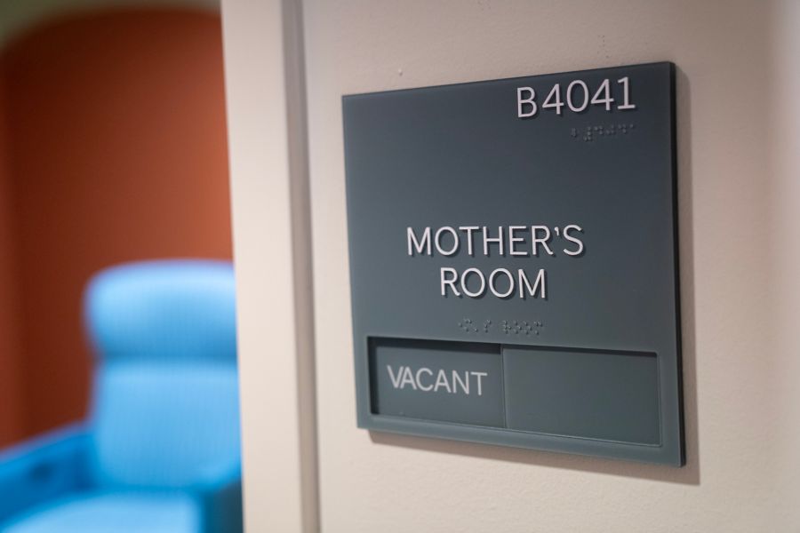 Mother's Room signage