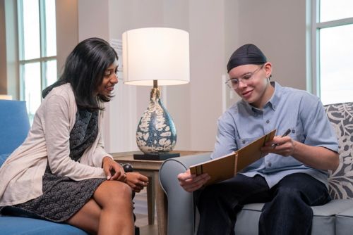 Trisha Paul and teen patient