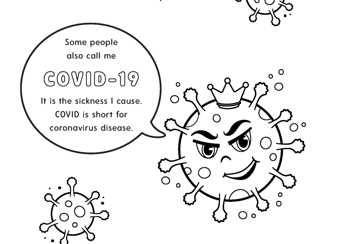 Материалы о COVID-19 и раскраска, посвященная коронавирусу - вместе by St.  Jude