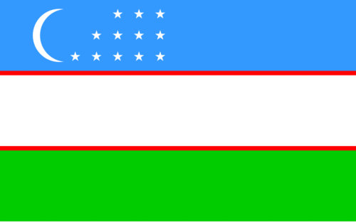 Uzbekistan flag