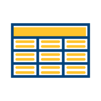 Data tables icon