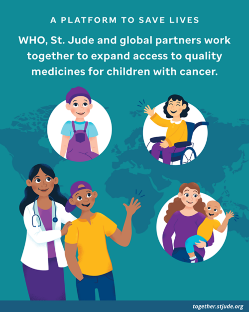 The World Health Organization (WHO) and St. Jude Children’s Research Hospital announced a new program called the Global Platform for Access to Childhood Cancer Medicines. The program will supply low- and-middle income countries with cancer medicines.