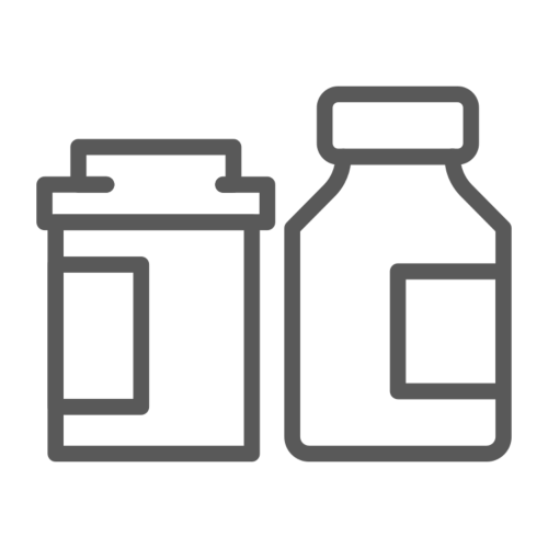 icon of two pill bottles