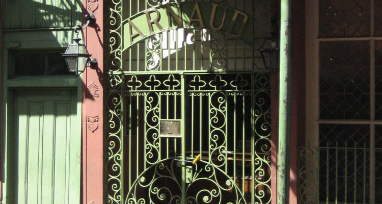 Photo of the main entrance to Arnaud's, a restaurant in New Orleans