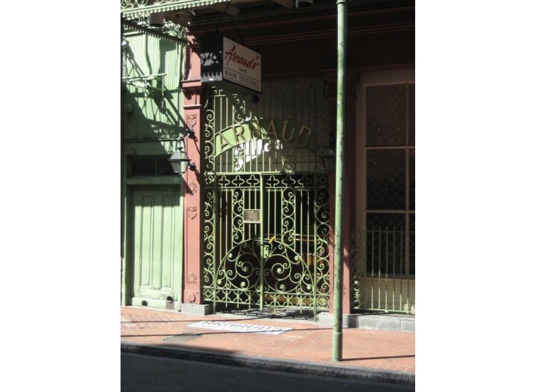 Photo of the main entrance to Arnaud's, a restaurant in New Orleans