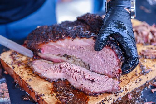 stock image of barbecued pork