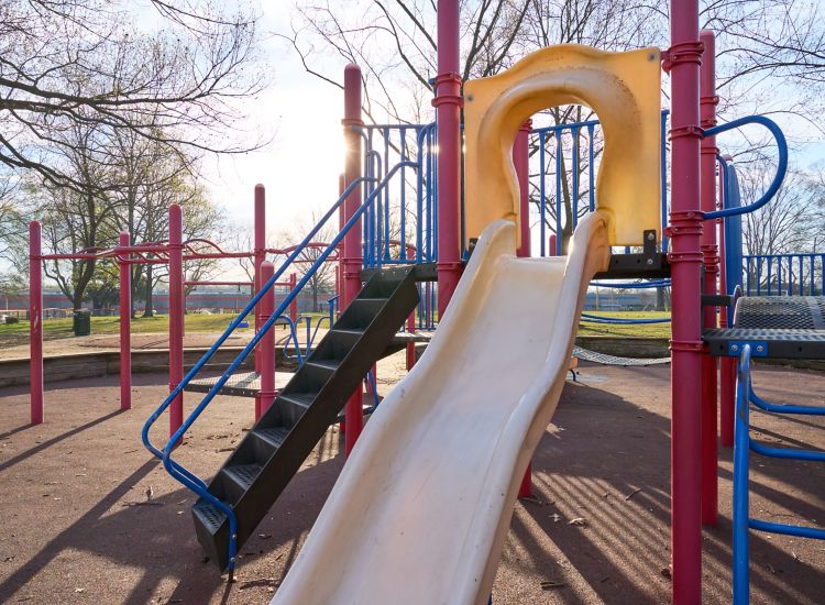 image of playground equipment