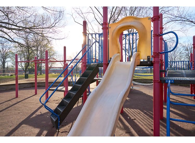 image of playground equipment