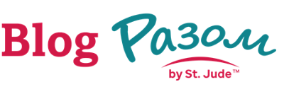 Логотип веб-сайту з блогом Разом