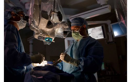 image of doctor in surgery