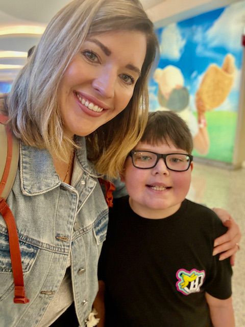 Brody and his mom Casey