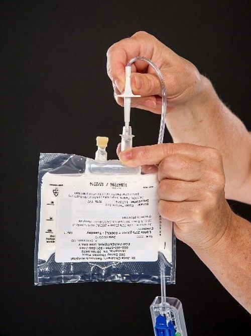 Preparing lipid infusion