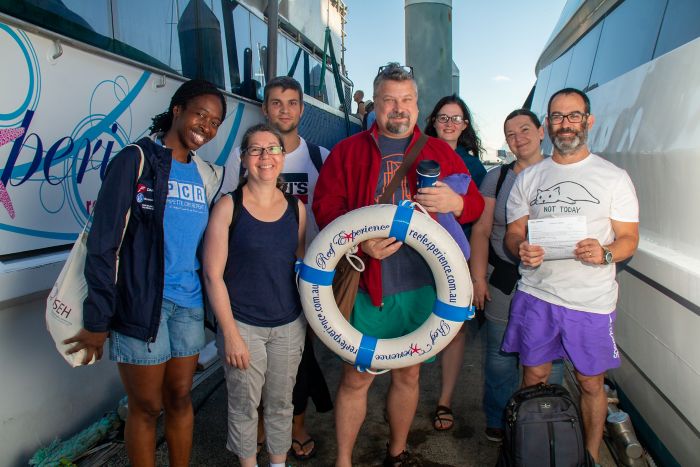 photo of mckinney-freeman lab at cairns 2019