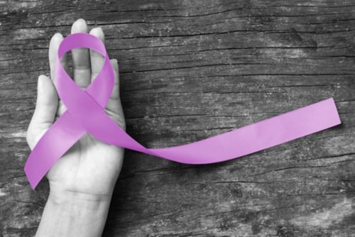 cancer survivor ribbon lavender
