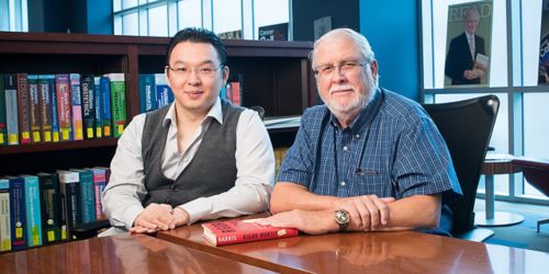 Photo of Jiangwei Yao, PhD, and Charles Rock, PhD