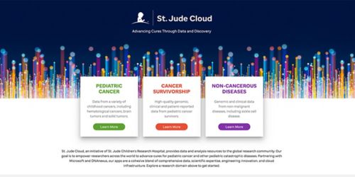 St. Jude Cloud redesigned its site to better serve scientists.