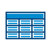 Data tables icon