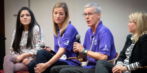 four people on panel