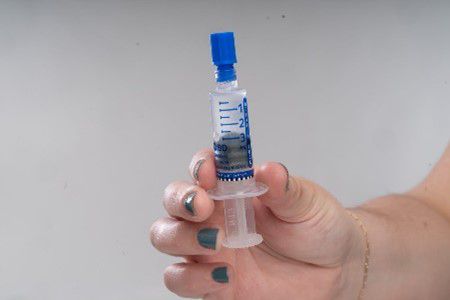 Heparin syringe