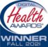 Digital Health Awards badge for fall 2021
