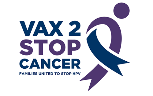 Vax 2 Stop Cancer Logo