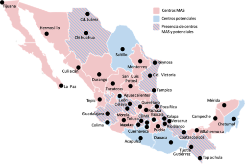 map of central america