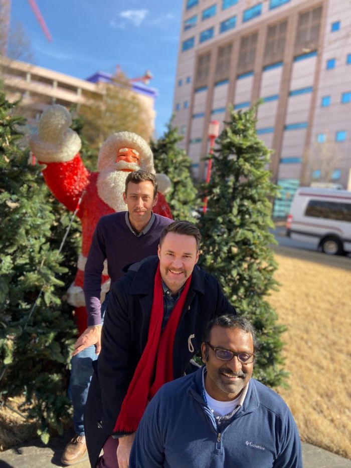 Fischer lab members at Movember 2019