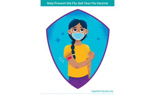Help prevent the flu by getting a flu vaccine
