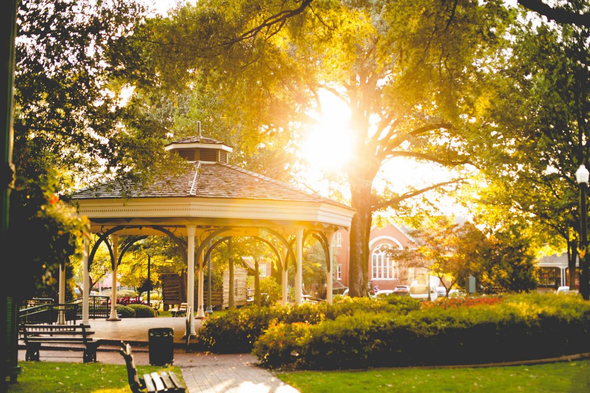 Gazebo at Collierville Town Square