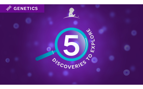 Genetics: 5 Discoveries illustration