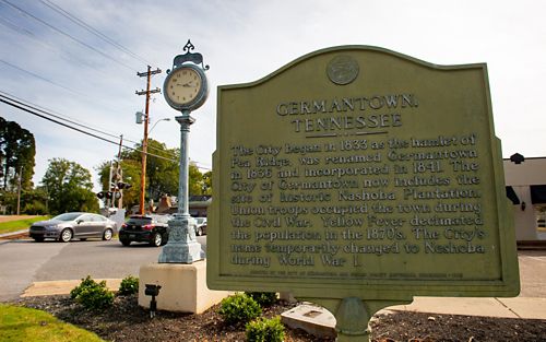 Germantown historical marker