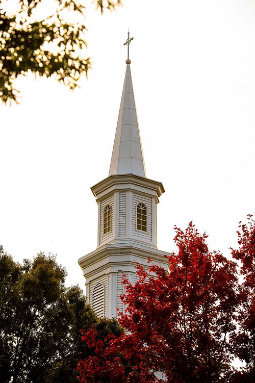 Photo of church steeple in Germantown, TN