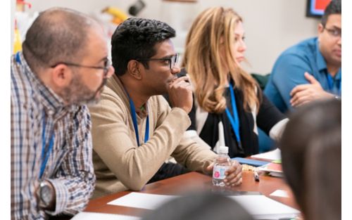 Global Child Health master's students in classroom