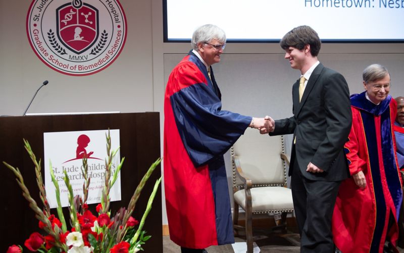 Two men shaking hands