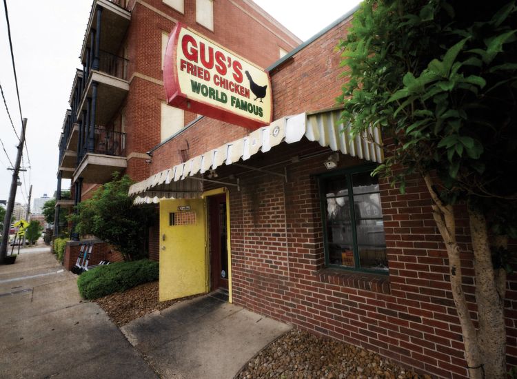 Image of the exterior of Gus's Fried Chicken