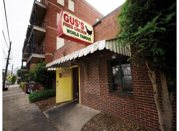 Image of the exterior of Gus's Fried Chicken