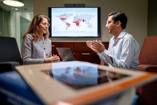 Jane Hankins, MD, and Akshay Sharma, MBBS.