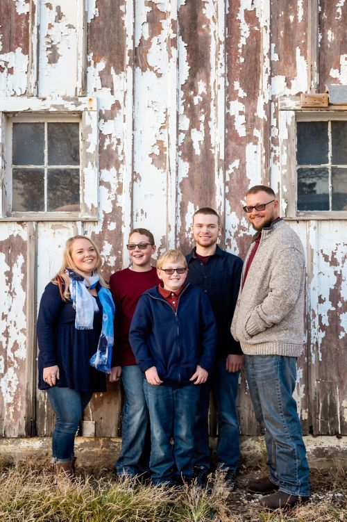 The Herron family.